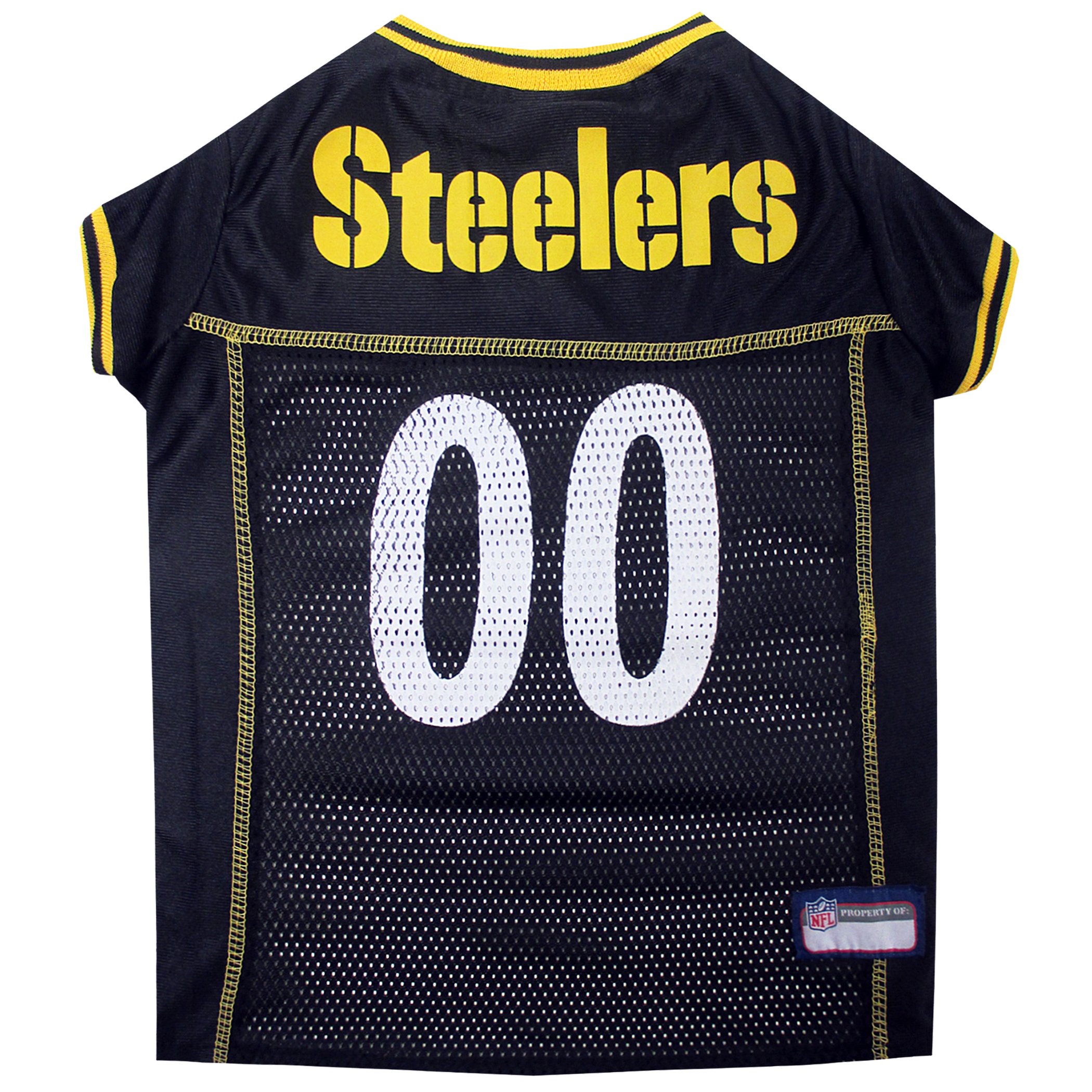 Pittsburgh Steelers NFL Dog Jersey for Small Dogs - Officially Licensed Pet Apparel for Game Day & Fan Events