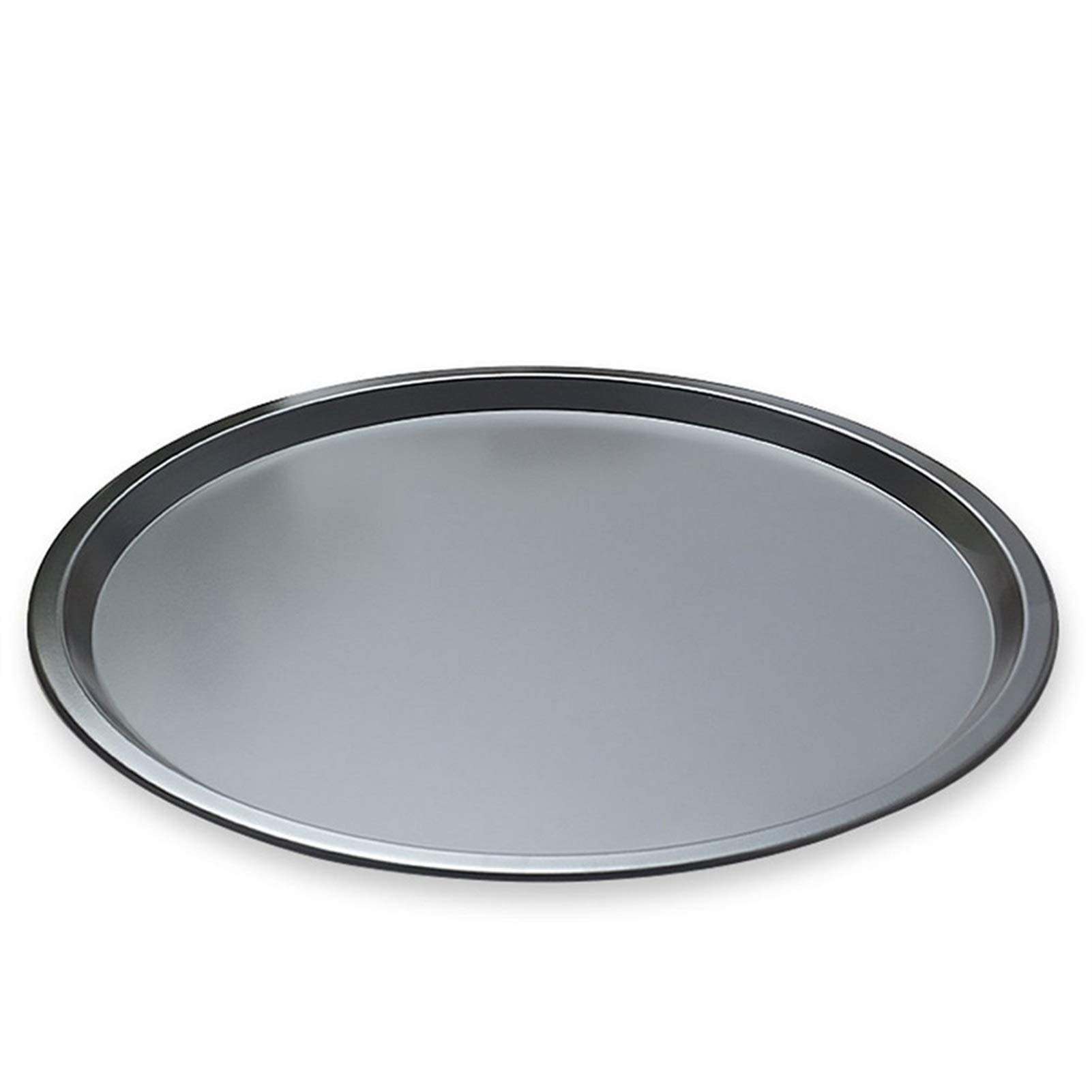 13 Inch Carbon Steel Non-Stick Round Cake Pan - Seamless Aluminum Pizza Tray & Baking Screen for Perfect Cakes, Pizzas & Pancakes - Ideal for Home Baking, Restaurant Use & Commercial Kitchens
