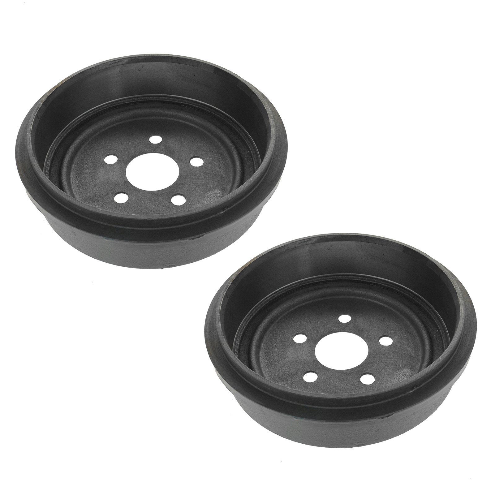 Rear Brake Drum Pair Set for 2003-2005 Chevy Cavalier & Pontiac Sunfire - Durable Replacement Brake Drums for Smooth Stopping Power - Perfect for Daily Commuting and Highway Driving