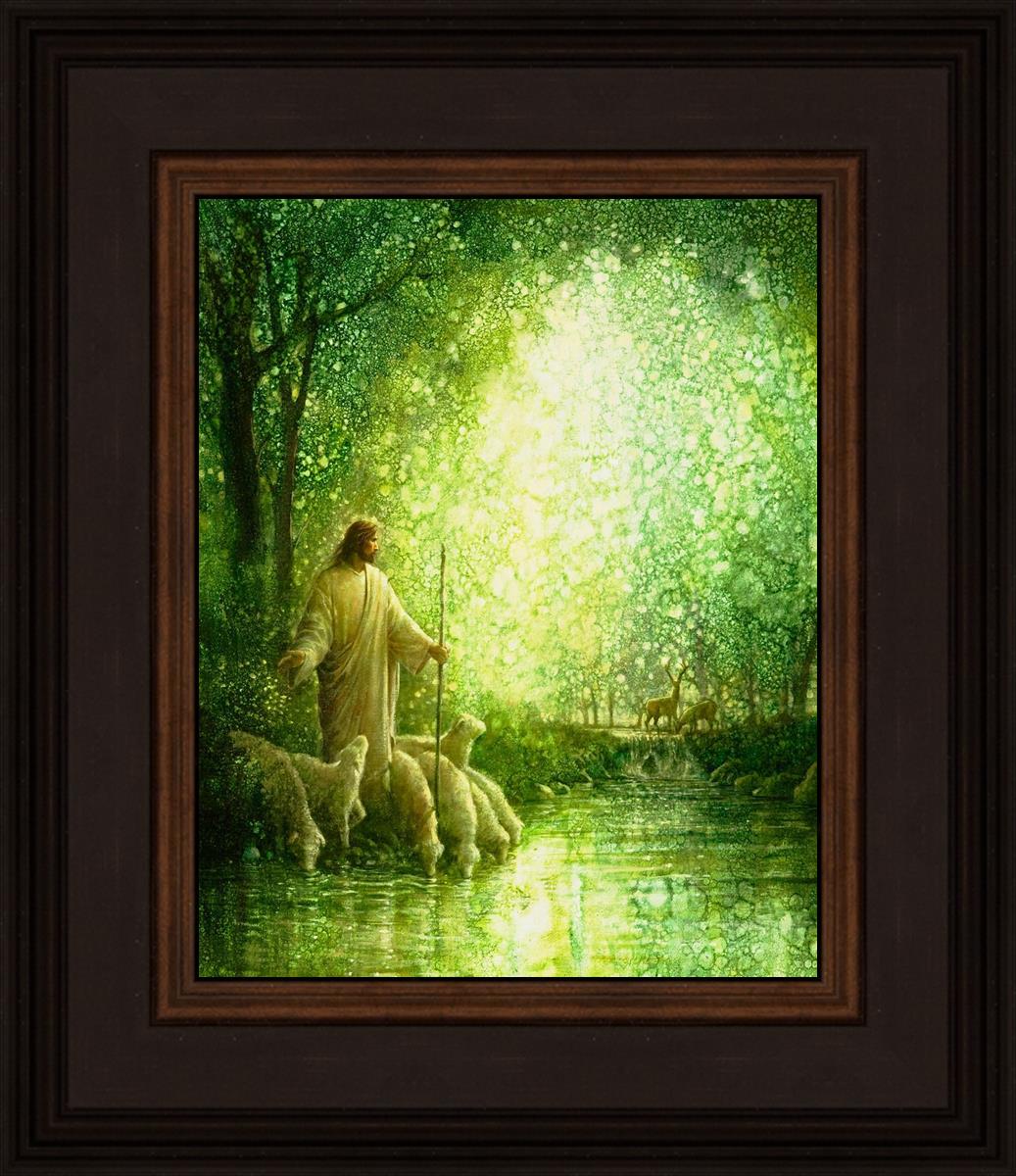 Feed My Sheep By Yongsung Kim - Inspirational Christian Wall Art for Home & Church Decor - Perfect for Living Room, Bedroom & Office