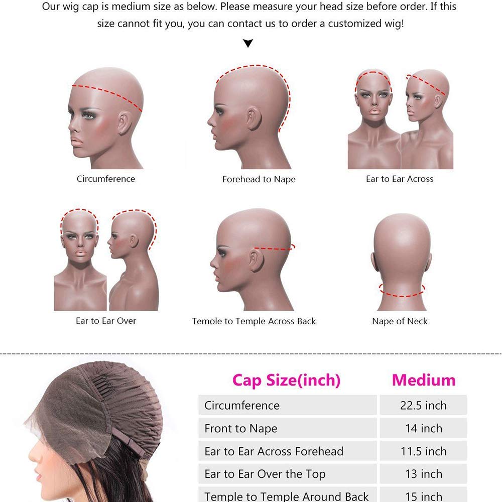 Pixie Cut Short Bob Wig with Bangs - Brazilian Remy Human Hair Ombre Glueless Machine Made Wig for Women - 8 Inch 130% Density - Perfect for Daily Wear, Cosplay & Special Occasions