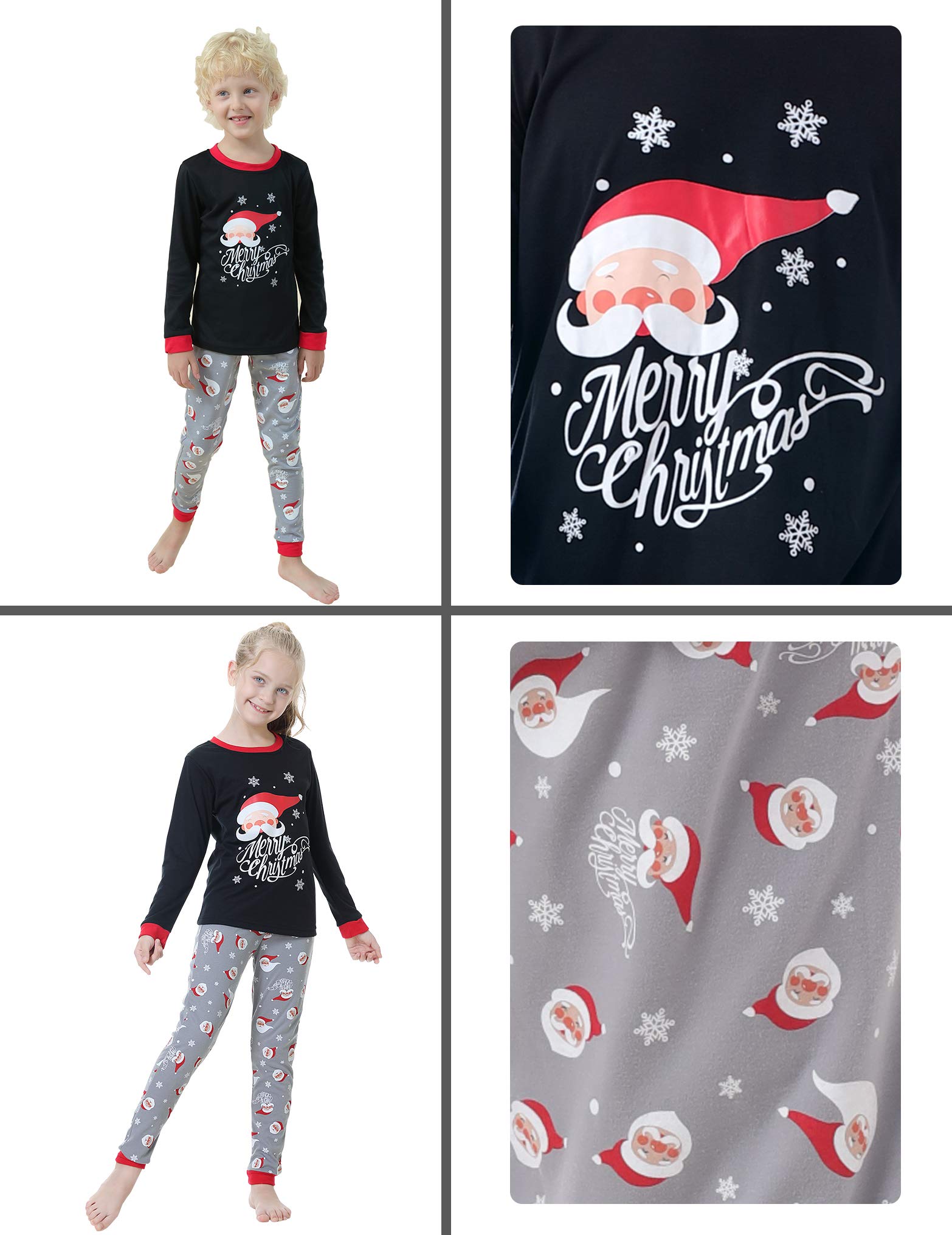 Family Matching Pajama Sets - Polar Bear Christmas Sleepwear for Family Photos