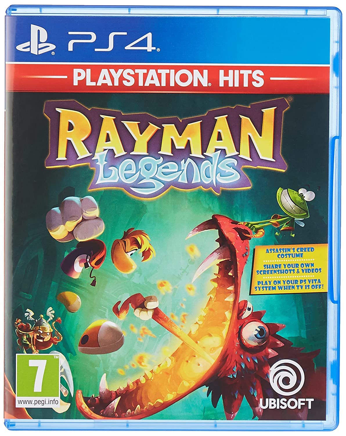 RAYMAN Legends PS4 Game - Action-Adventure Platformer for PlayStation 4 | Perfect for Family Gaming & Co-op Play