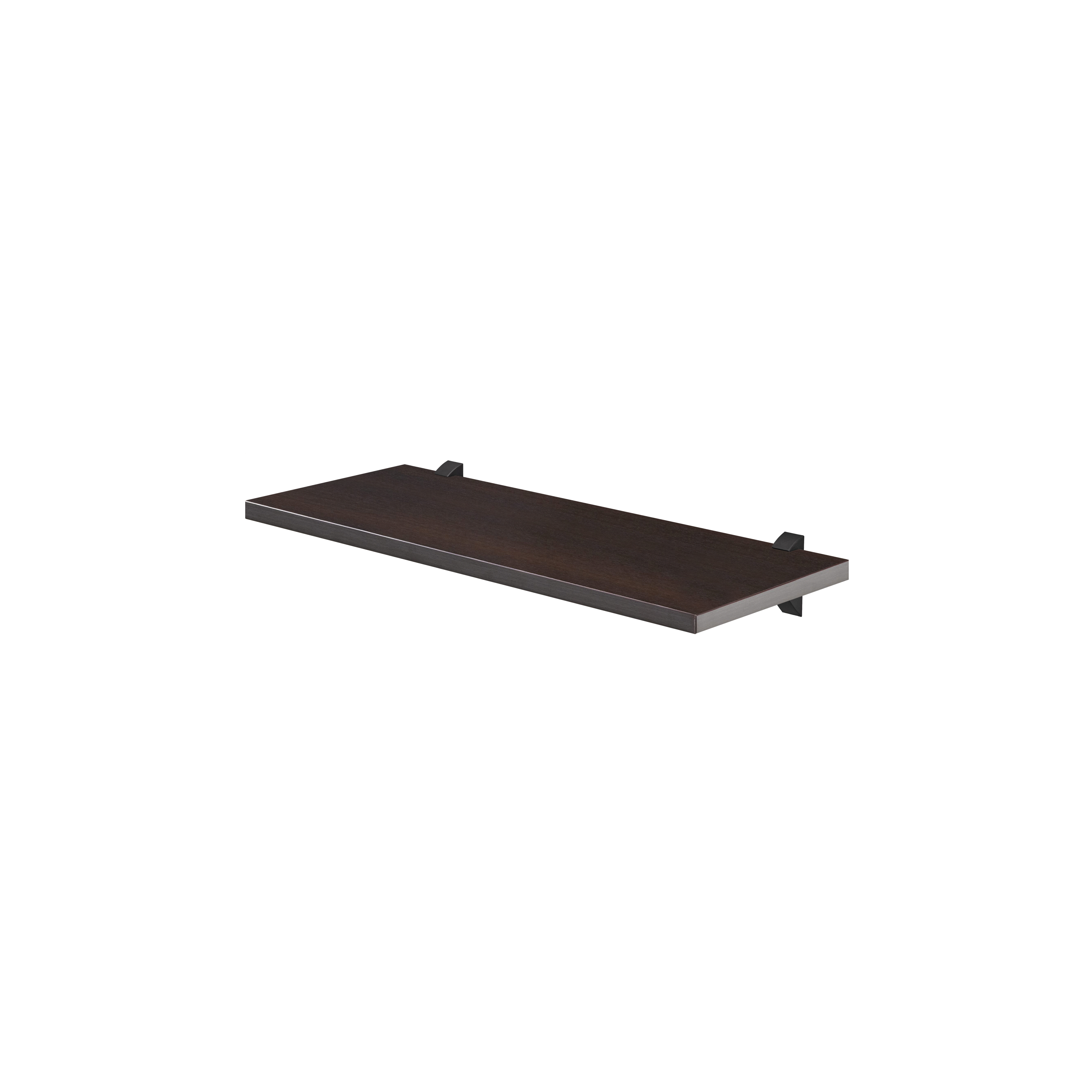 LITE Shelf and CLIP Support - Wall Mounted Floating Shelf with Adjustable Clips for Home Office, Kitchen & Bathroom Organization