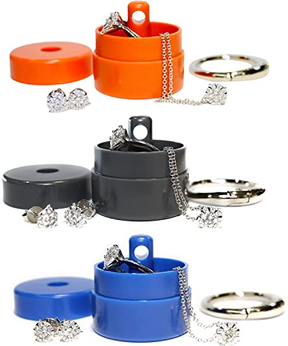 Grey, Blue, Orange
