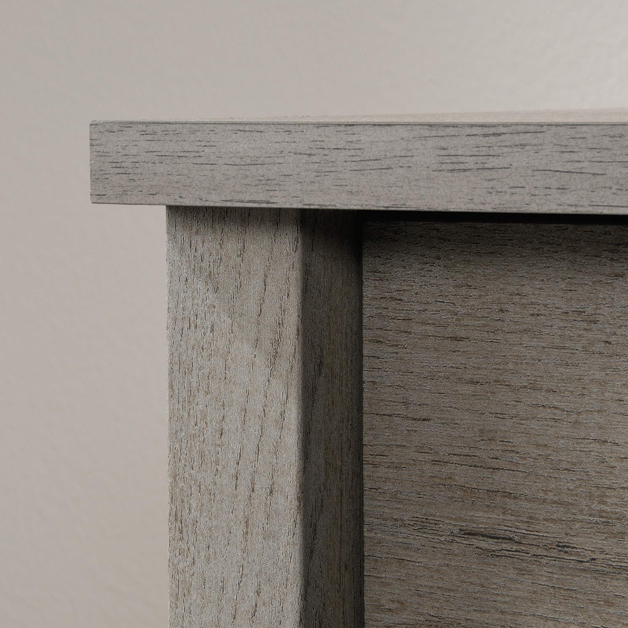 Sauder Cannery Bridge Nightstand - Bedside Table, Bedroom Side Table, End Table in Mystic Oak Finish - Perfect for Small Spaces, Guest Rooms & Apartment Living