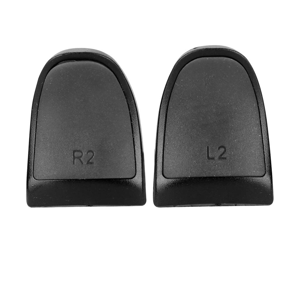 PS4 Controller Trigger Stops - QuickShot R2 L2 Button Extenders for Hair Triggers & Rapid Fire - Perfect for FPS, Racing & Competitive Gaming - Compatible with PS4 Gamepads & Standard Controllers