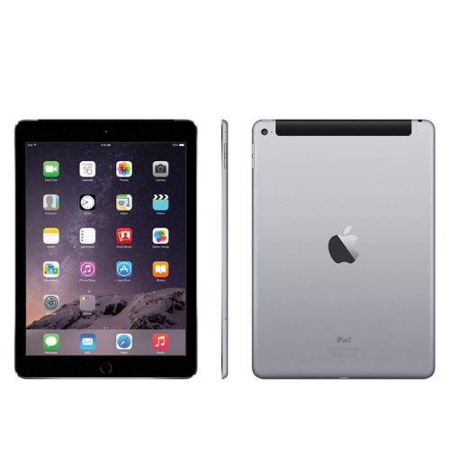 Apple iPad Air 2 (2nd Generation, 9.7-inch) 128GB Space Gray - WiFi + Cellular - Perfect for Work, Travel & Entertainment