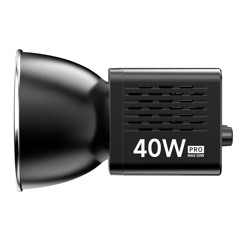 Ulanzi L023 40W Pro Portable LED Video Light - Dimmable Bi-Color Lighting for Photography, YouTube & Streaming - Perfect for Vlogging, Studio & On-Location Shoots