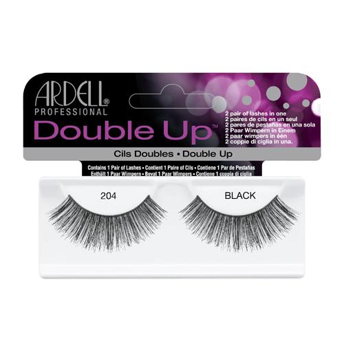 Ardell Double Up False Lashes - Natural Looking Fake Eyelashes for Dramatic Volume & Length - Perfect for Parties, Weddings & Special Occasions