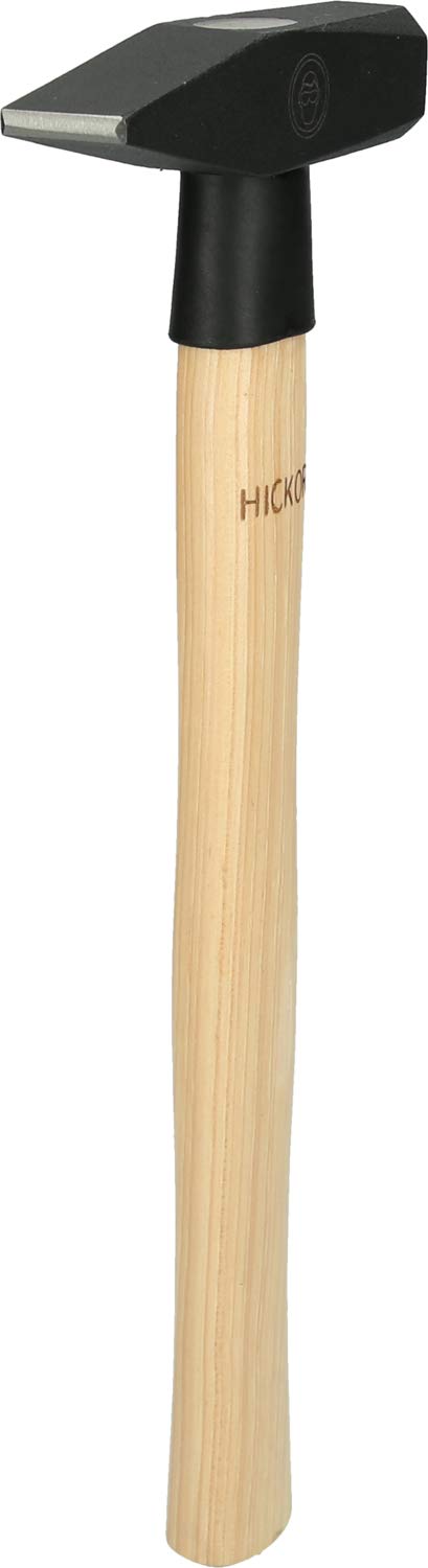 KS Tools 142.1315 Fitters Hammer with Hickory Handle - 400g Professional Metalworking & Woodworking Tool for DIY Projects, Home Repairs, and Construction Work