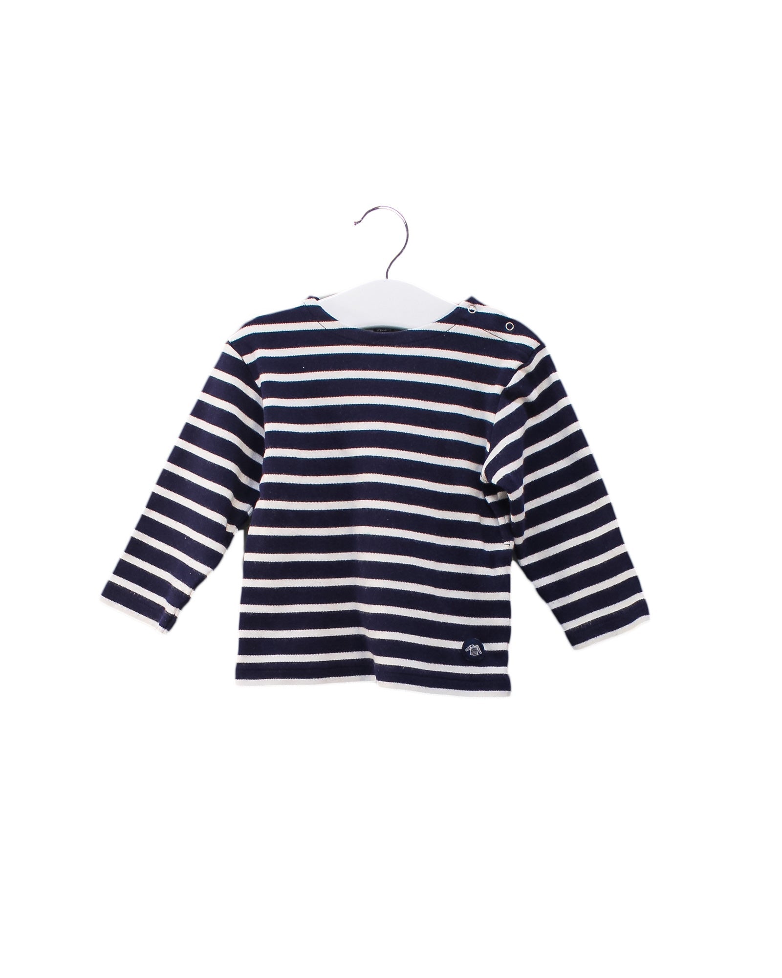 Armor Lux Long Sleeve Cotton Top for Baby Boys & Girls 12 Months - Soft & Comfortable Casual Wear for Everyday Outings and Family Photos