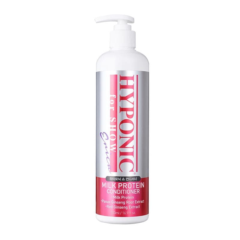 HYPONIC Milk Protein Dog Conditioner for Show Dogs - Deep Moisturizing & Detangling (3 Sizes) - Perfect for Grooming, Dog Shows & Daily Coat Care