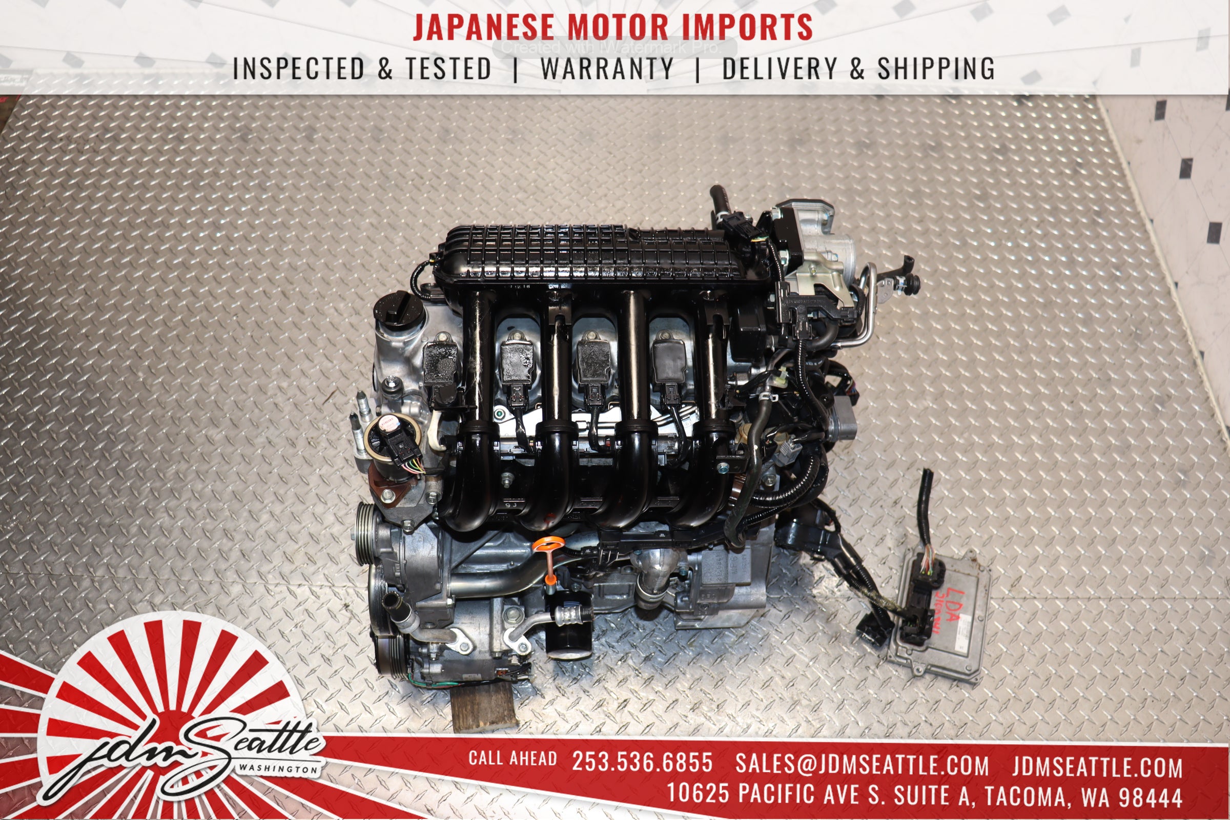 JDM LDA MF6 1.3L Engine Replacement for 2010-2014 Honda Insight Hybrid - Perfect for Engine Swap & Performance Upgrade