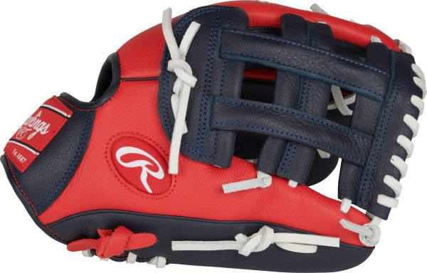 Rawlings Select Pro Lite Ronald Acuña Jr. Youth Baseball Glove 11.5 Inch - Premium Leather Mitt for Kids & Teens - Perfect for Little League, Training & Game Day Performance