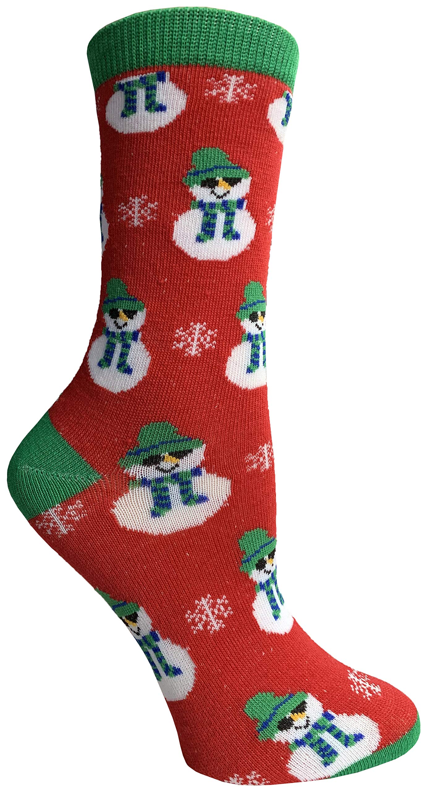 Yacht & Smith Women's Christmas Socks - Fun Holiday Novelty Crew Socks with Festive Colors - Perfect for Gifts, Stocking Stuffers & Cozy Winter Wear