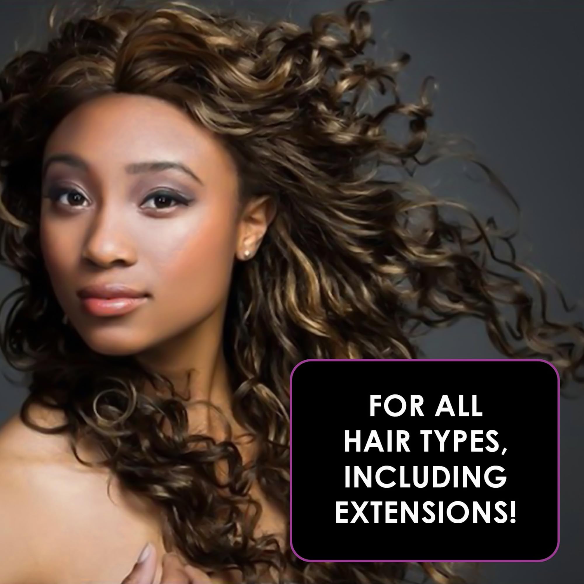Mr Big Original Hair Curling Iron Wand - Best XL Styling Curling Iron for Long Hair, Creates Beach Waves & Loose Curls, 9.5
