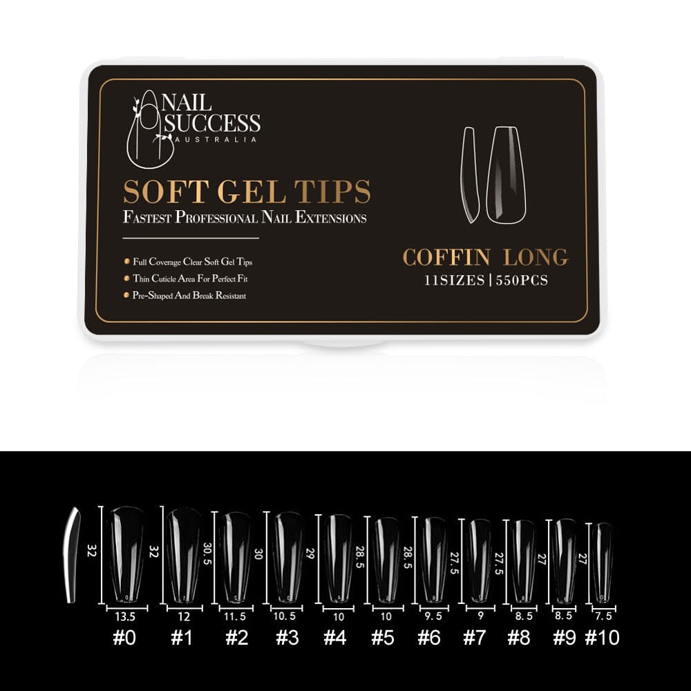 Soft Gel Press On Nails - Natural Looking Fake Nails for Easy DIY Manicure | Perfect for Parties, Weddings & Everyday Wear