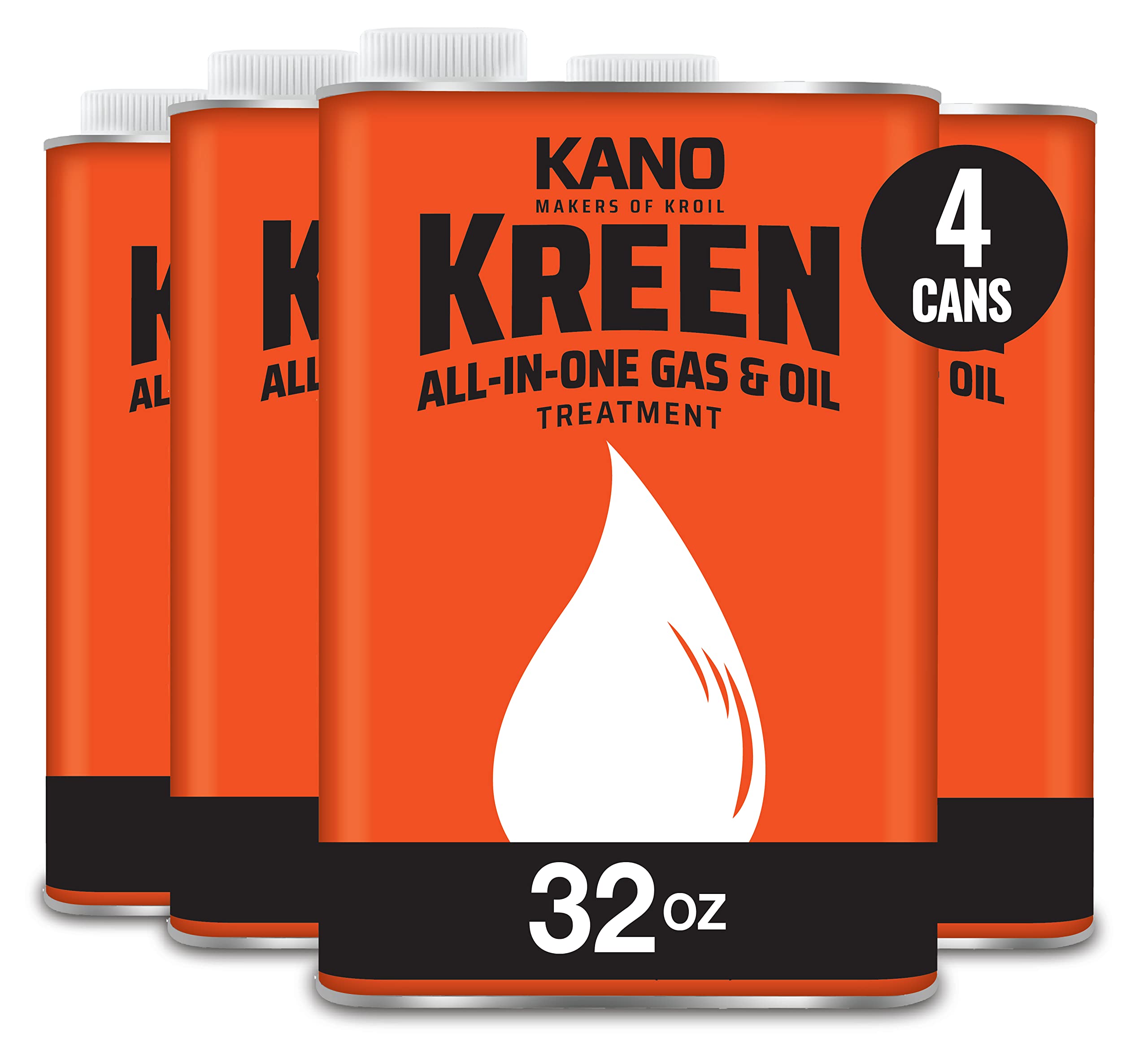 Kreen 1 Quart (32 oz) Metal Paint Can - Case of 4 (4-Pack) - Ideal for Paint Storage, DIY Projects, and Home Improvement Supplies