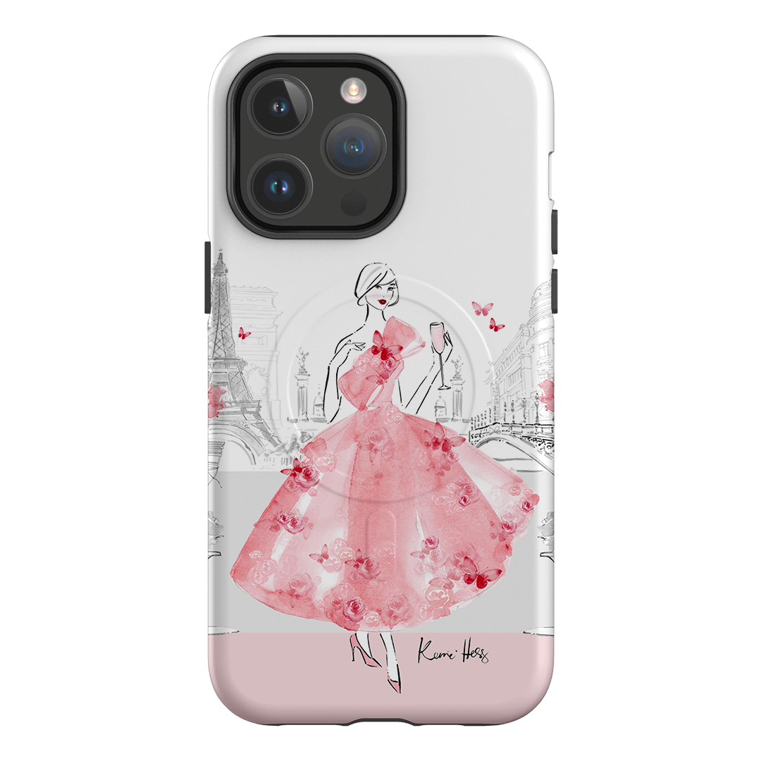 Elegant Rose Paris Phone Case for iPhone & Samsung - Stylish Floral Design, Slim Protective Cover - Perfect for Everyday Use, Travel & Gifting