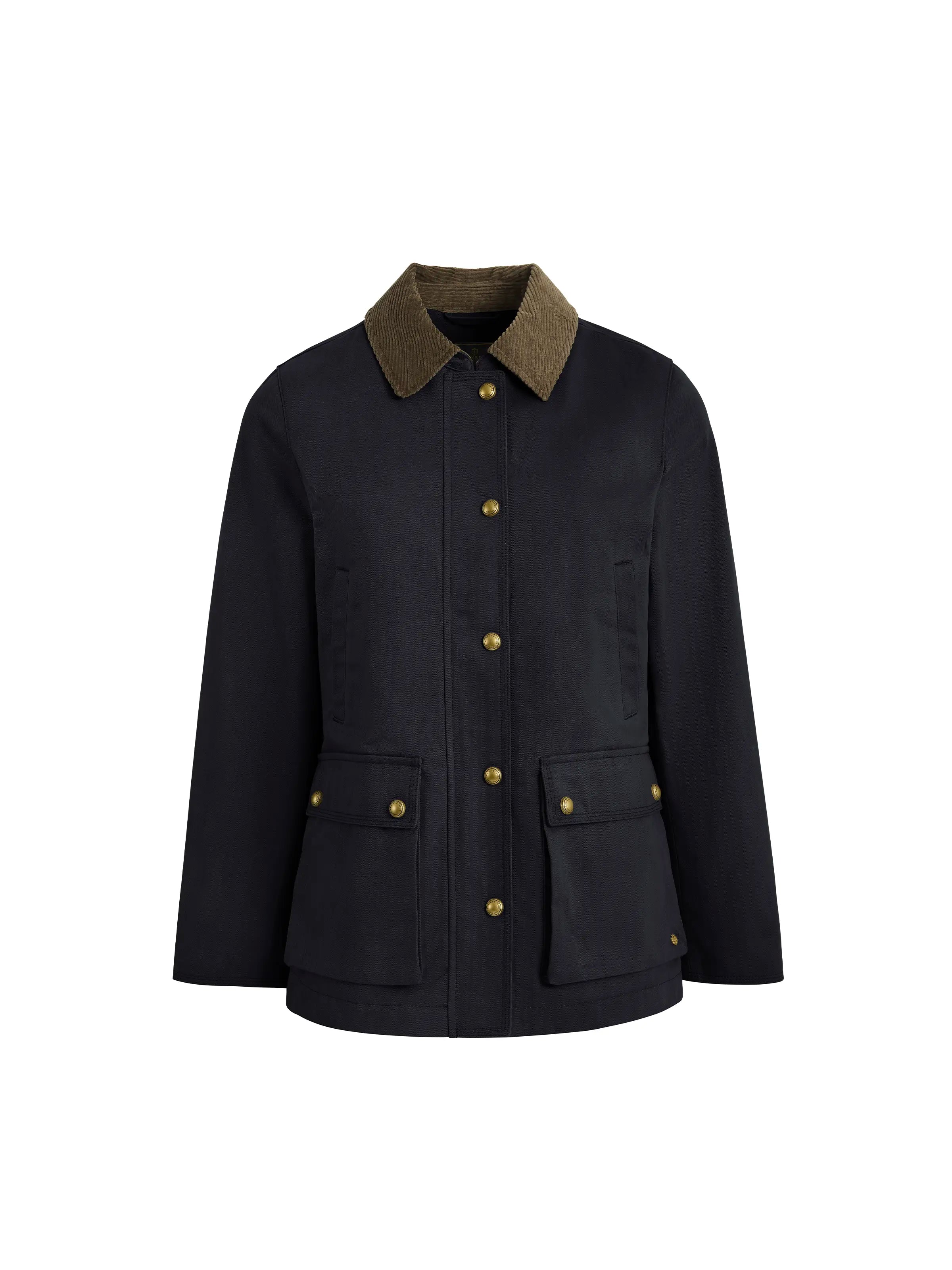 Olivia Wax Jacket - Waterproof Outdoor Coat for Women in Classic Indigo | Hiking, Camping & Urban Fashion