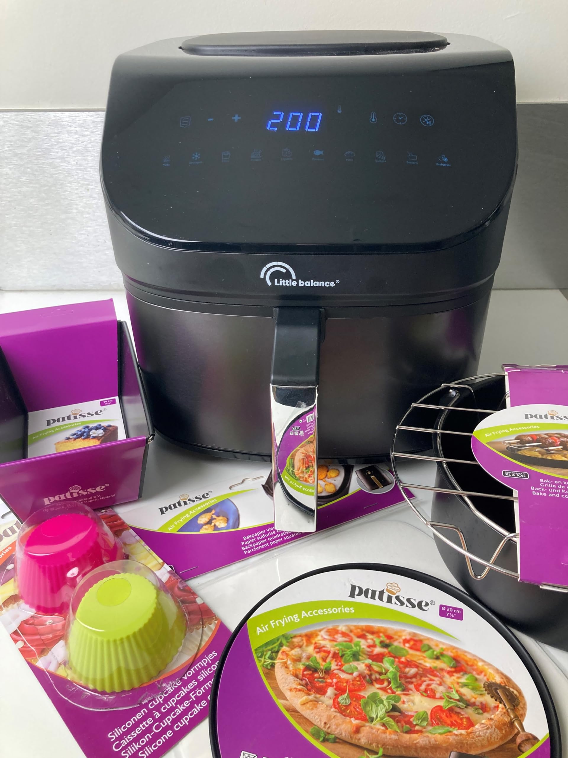 Best Air Fryer Baking Set - Nonstick Oven Safe Accessories for Healthy Cooking | Perfect for Roasting, Baking, and Frying in Your Air Fryer or Oven