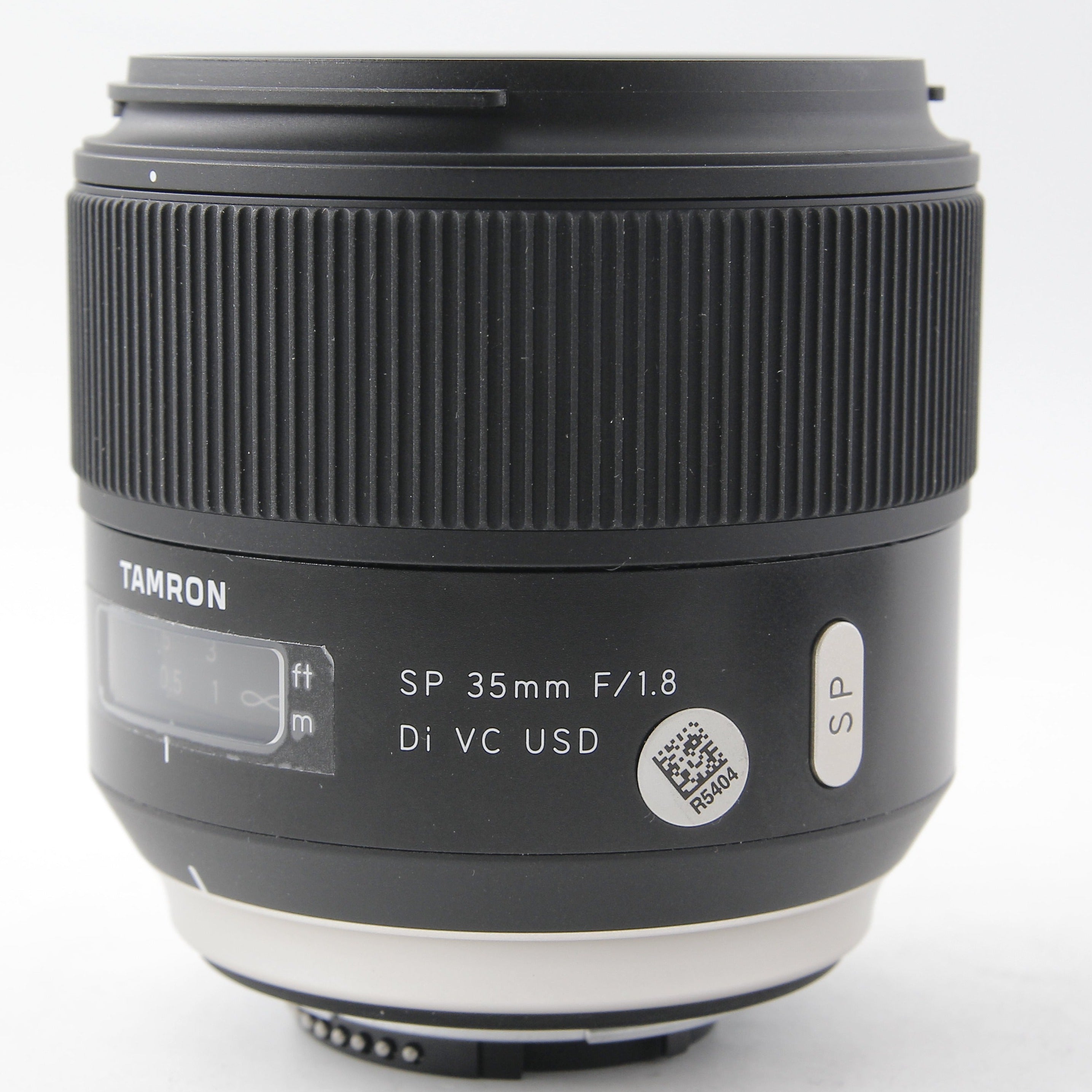 Refurbished Tamron SP 35mm F/1.8 Di VC USD Lens for Nikon F Mount - Fast Aperture Prime Lens for Portrait, Low Light & Street Photography