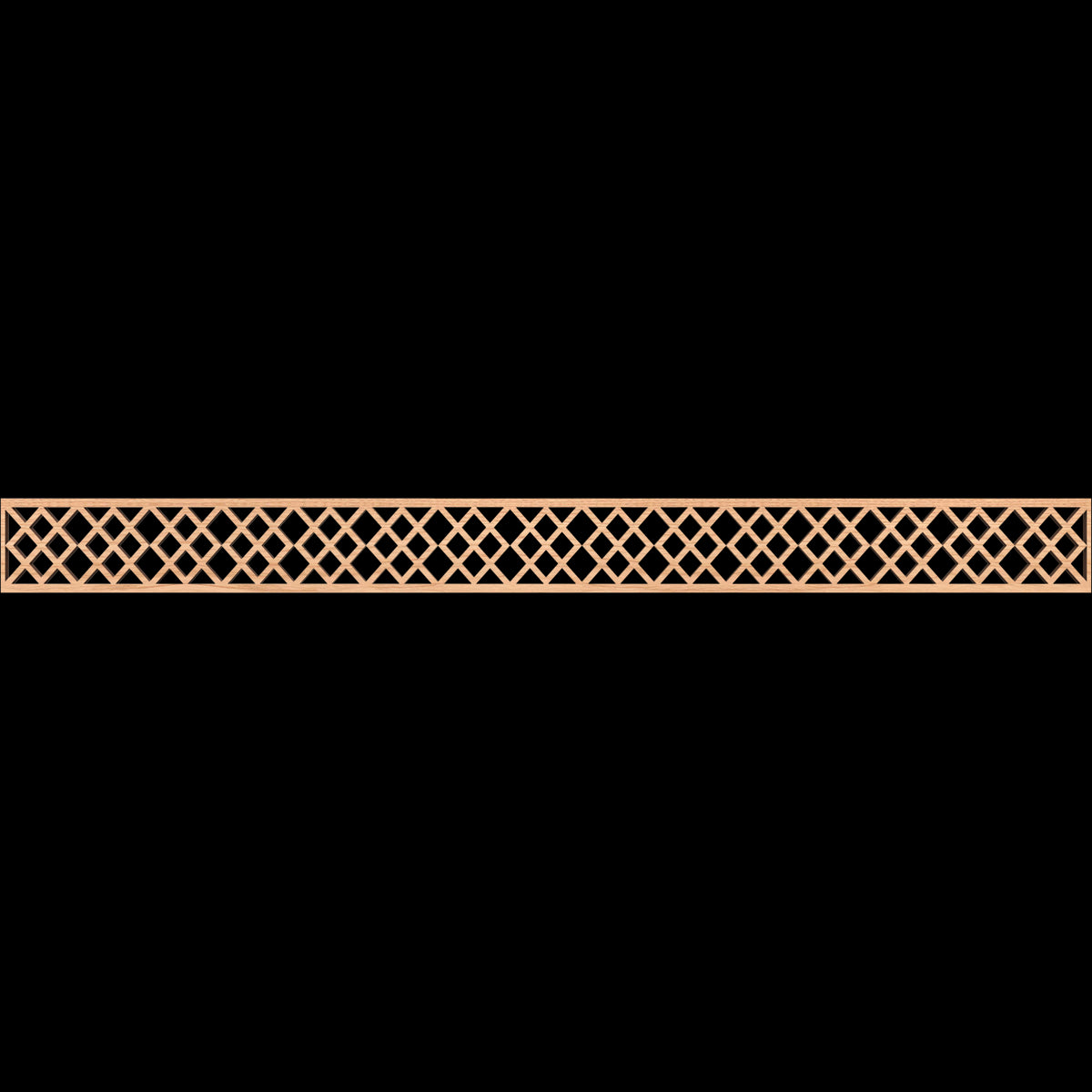 Hadley Fretwork Moulding - Decorative Wood Trim for Home & Furniture DIY Projects - Perfect for Cabinets, Doors, and Wall Accents