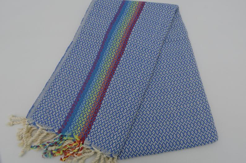Premium Blue Bay 100% Cotton Bath Towel Set - Soft, Absorbent & Quick-Drying for Spa, Beach & Gym Use