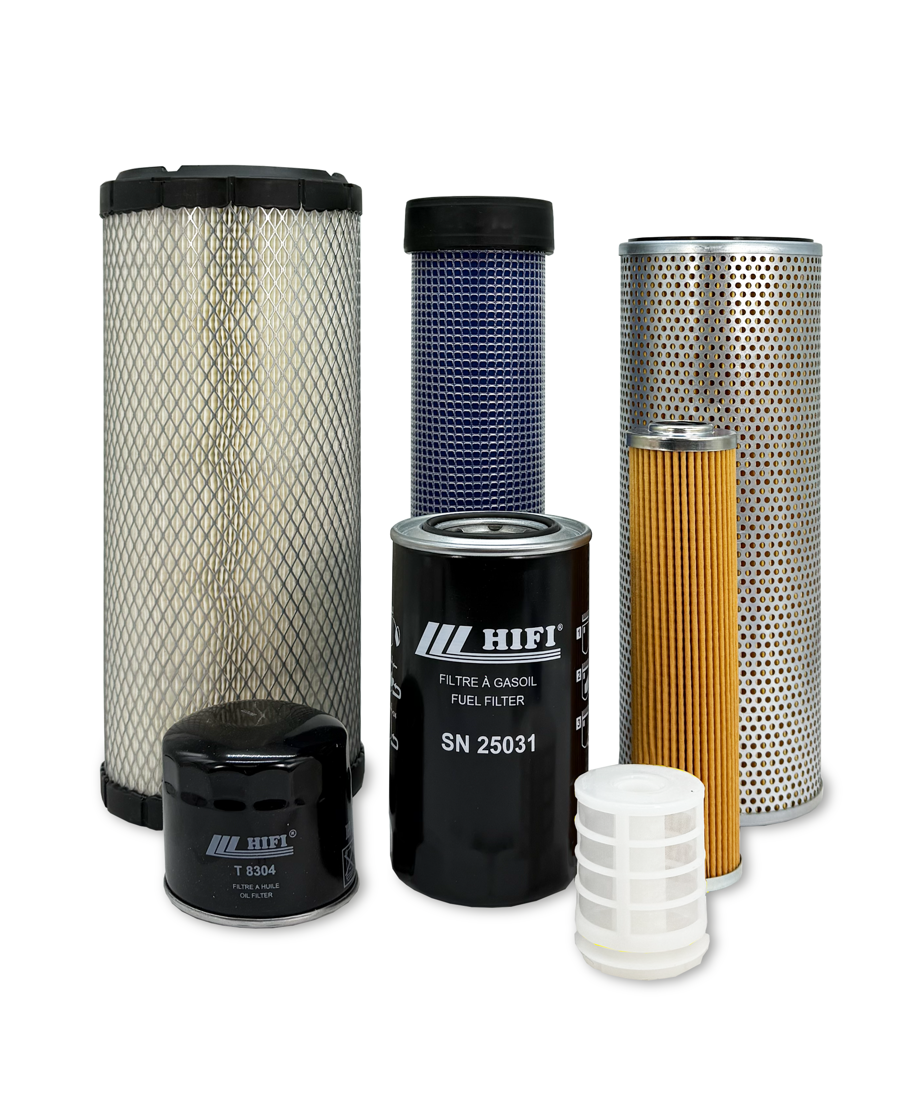 Takeuchi TL240 Track Loader HERO® Maintenance Filter Kit - Air, Oil & Hydraulic Filters for Construction Equipment Maintenance