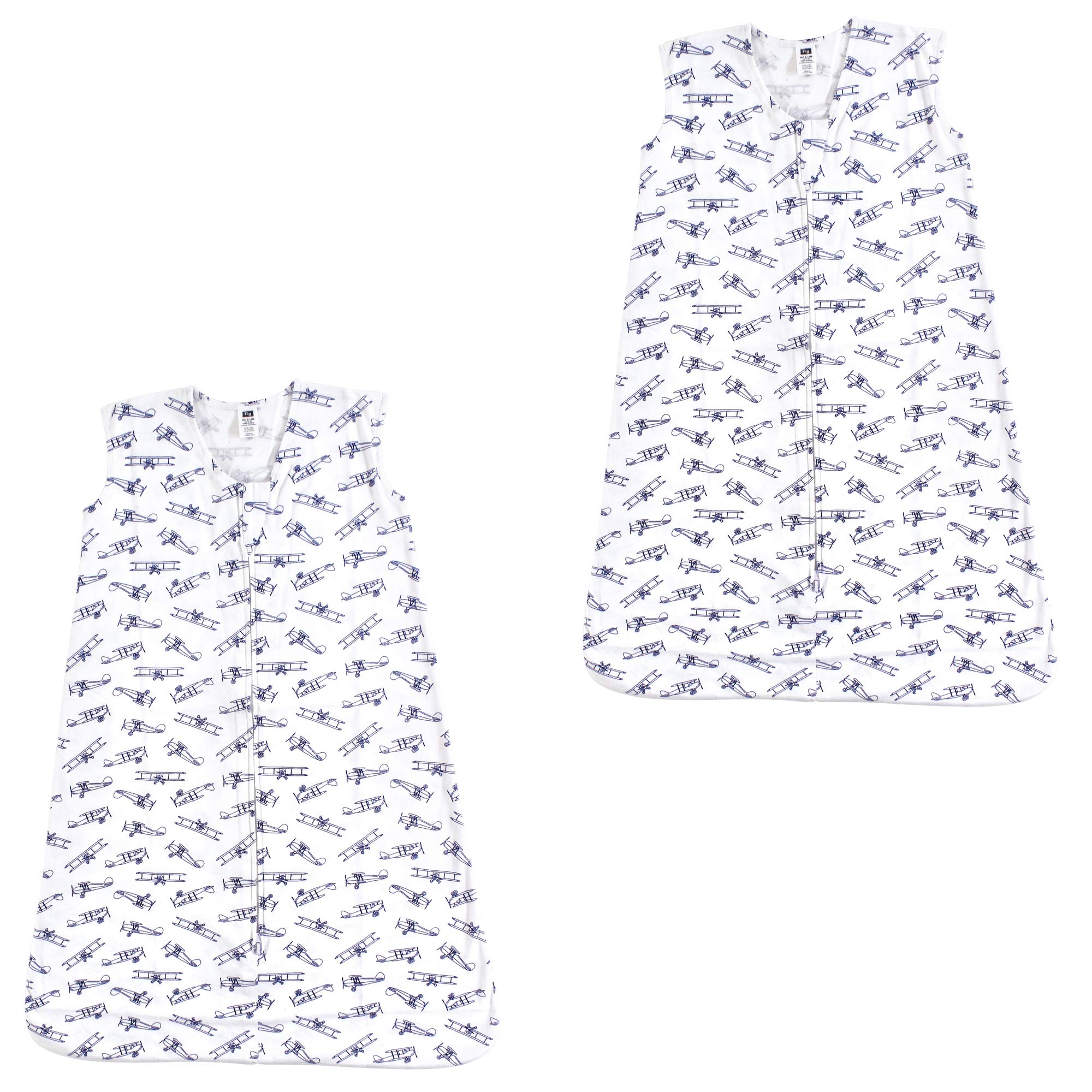 Hudson Baby Cotton Sleeveless Sleeping Bag for Infants - Cozy Nursery Wear