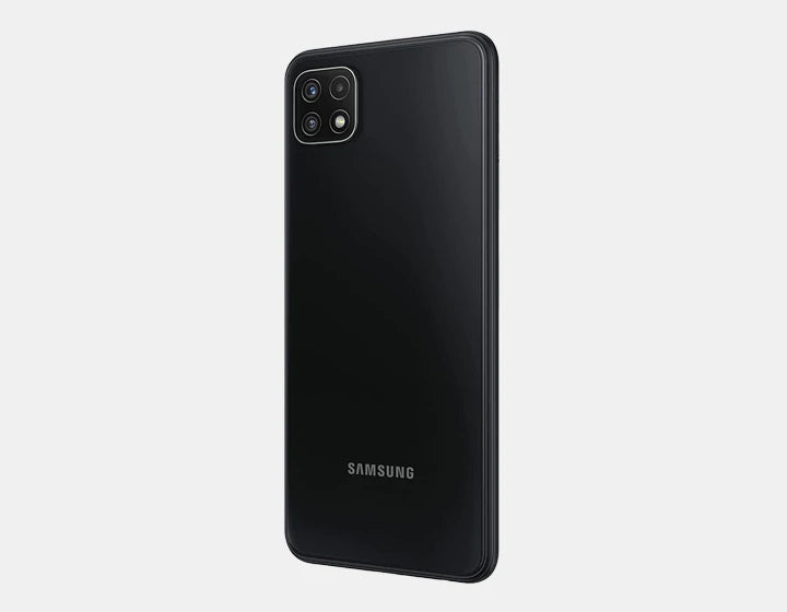 Samsung Galaxy A22 5G Unlocked Smartphone - 128GB Storage, 4GB RAM, Dual SIM, GSM Compatible (Latin Version, Gray) - Perfect for Streaming, Gaming & International Travel