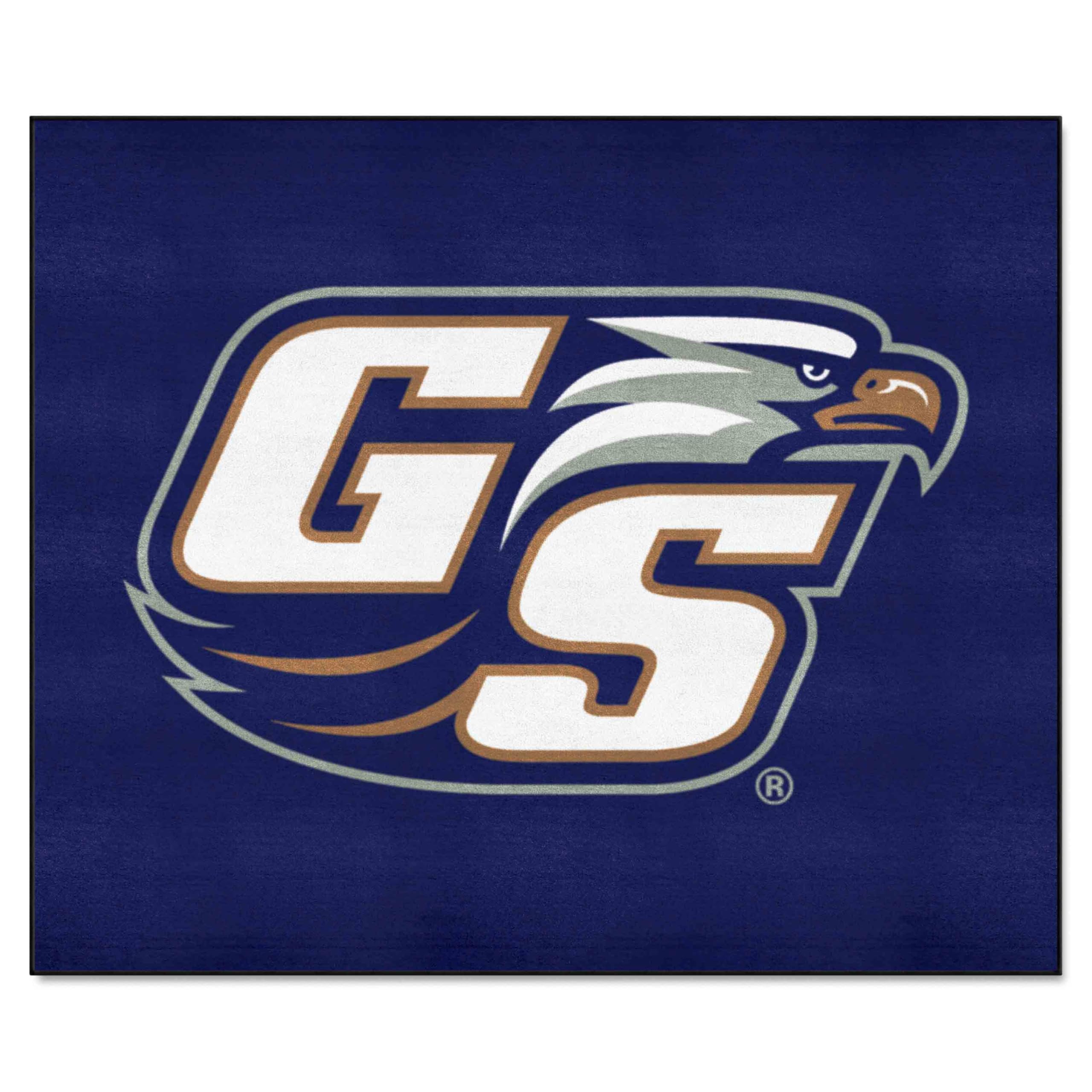 Georgia Southern Eagles Tailgater Rug 5ft x 6ft - Officially Licensed College Football Fan Mat for Game Day Decor, Tailgating & Home Flooring - Perfect for Dorm Rooms, Man Caves & Outdoor Parties