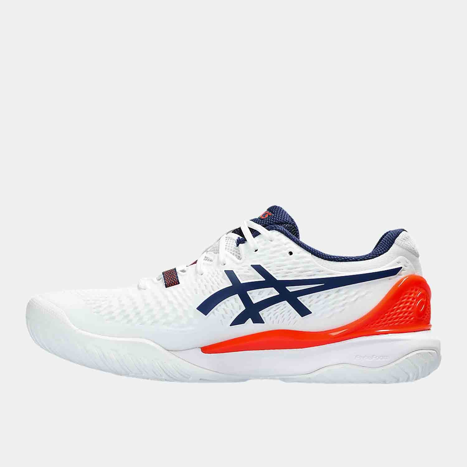 Men's Gel Resolution 9 Tennis Shoes - Lightweight Performance Court Shoes for Men | Perfect for Hard Court & Clay Court Play | Durable Cushioning & Superior Traction