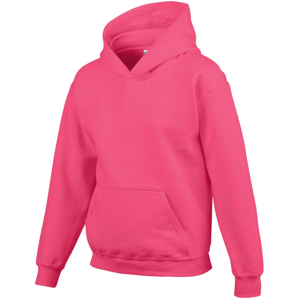 Gildan Heavy Blend Kids' Unisex Hooded Sweatshirt - Soft Cotton Pullover Hoodie for Boys & Girls - Perfect for School, Playdates & Outdoor Activities