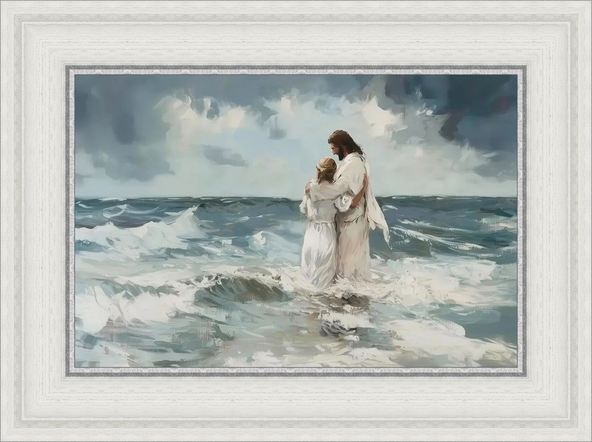 Be Still By Gabriel Heaton - Inspirational Christian Wall Art Decor for Home, Office & Church - Perfect for Prayer Rooms, Bedrooms & Gifts