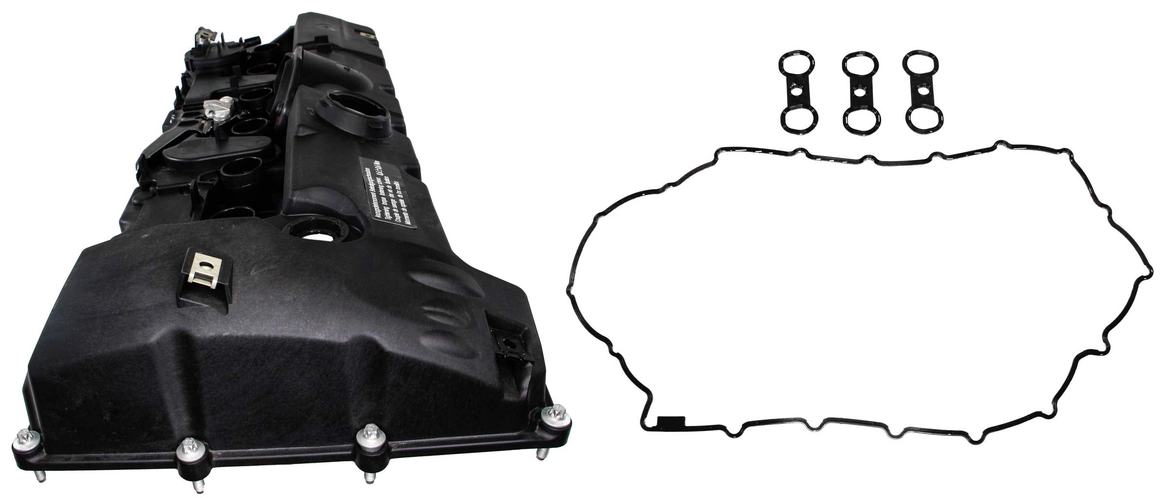 BMW Valve Cover Replacement VCE0102 with Breather Valve & Gasket Kit - Compatible with Select BMW Models - Perfect for Engine Repair & Maintenance