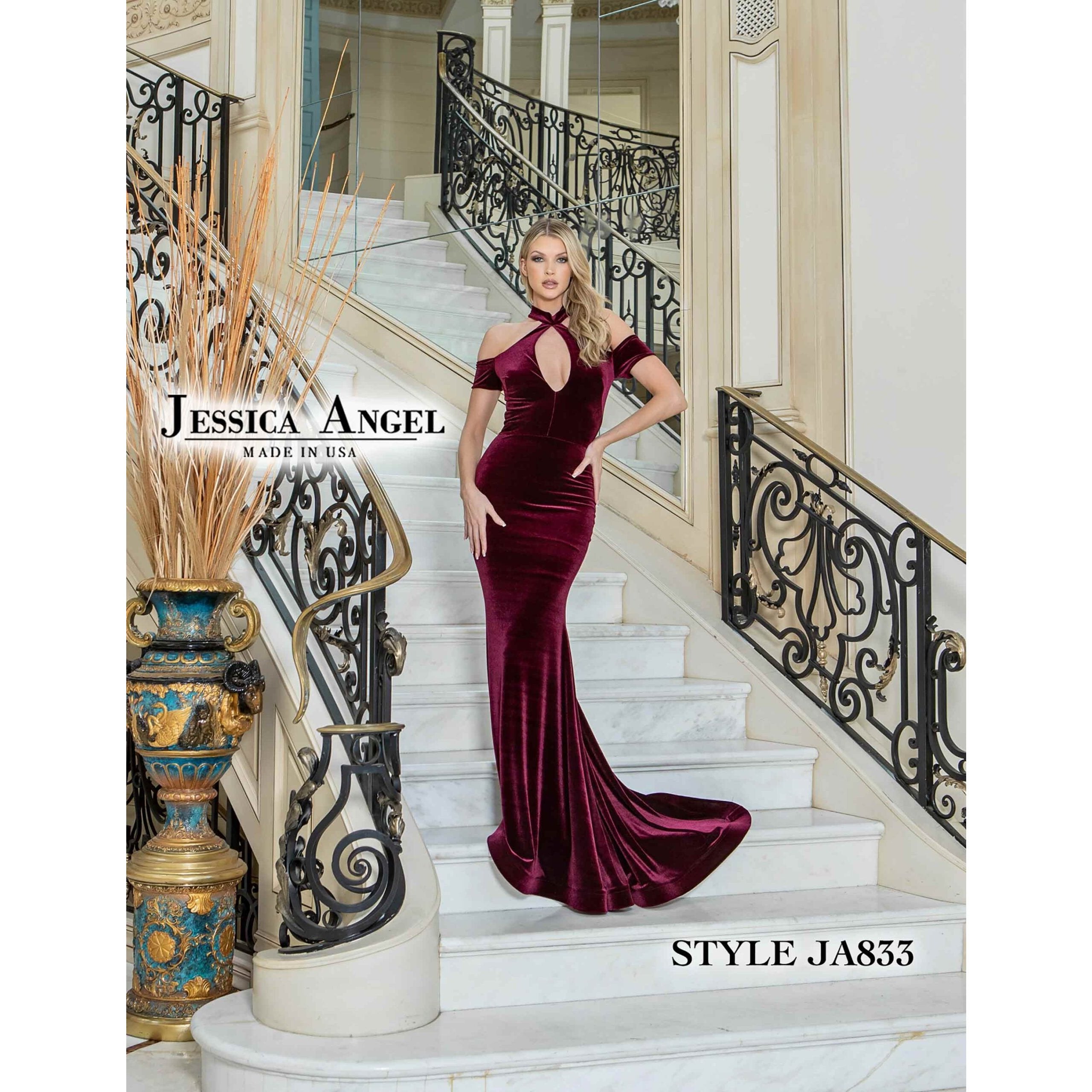 Jessica Angle JA833 - Premium Women's Fashion Watch with Stainless Steel Band - Elegant Dress Watch for Business, Office & Formal Occasions
