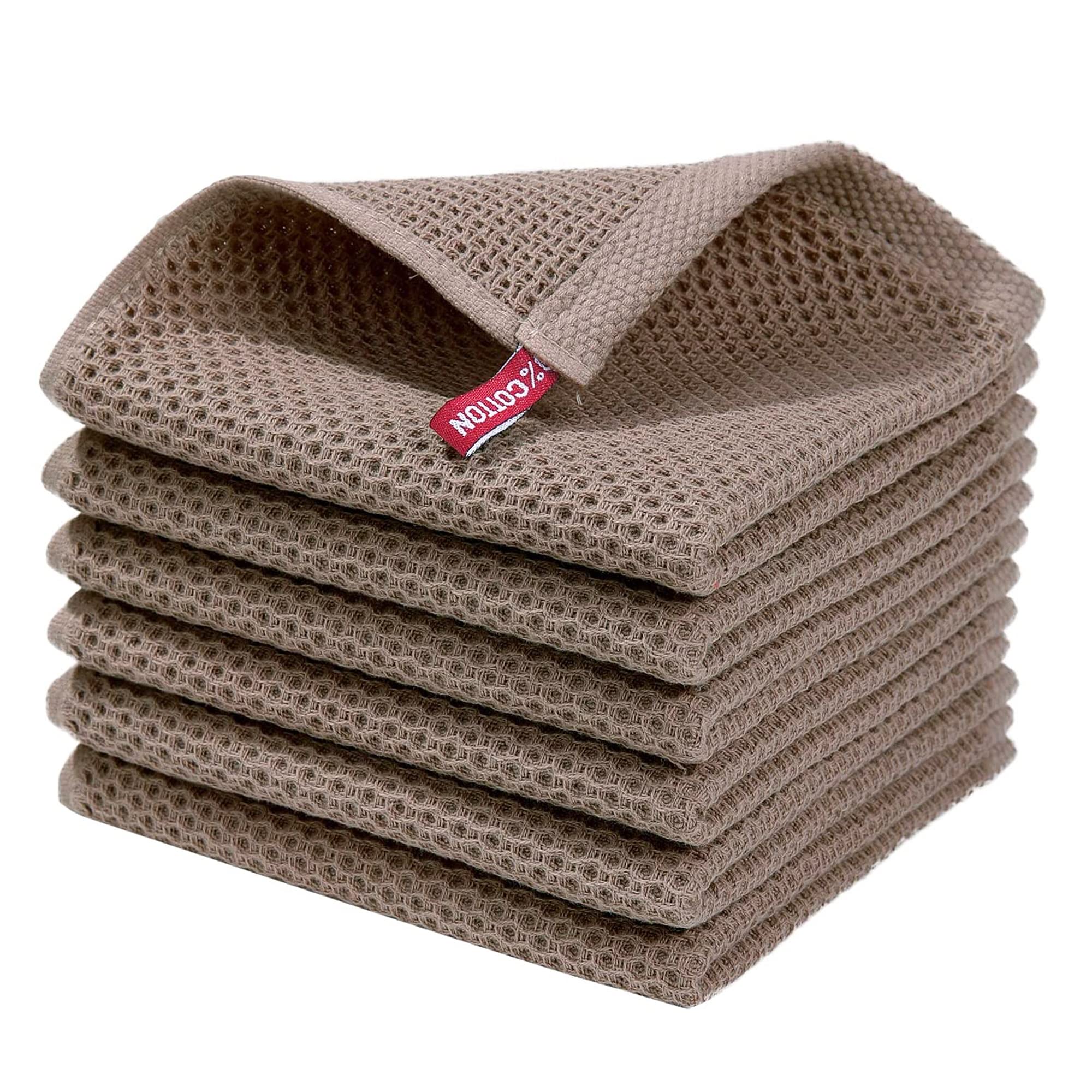 Waffle Weave Dish Towel for Kitchen & Cleaning - Balcony & Falcon Brand