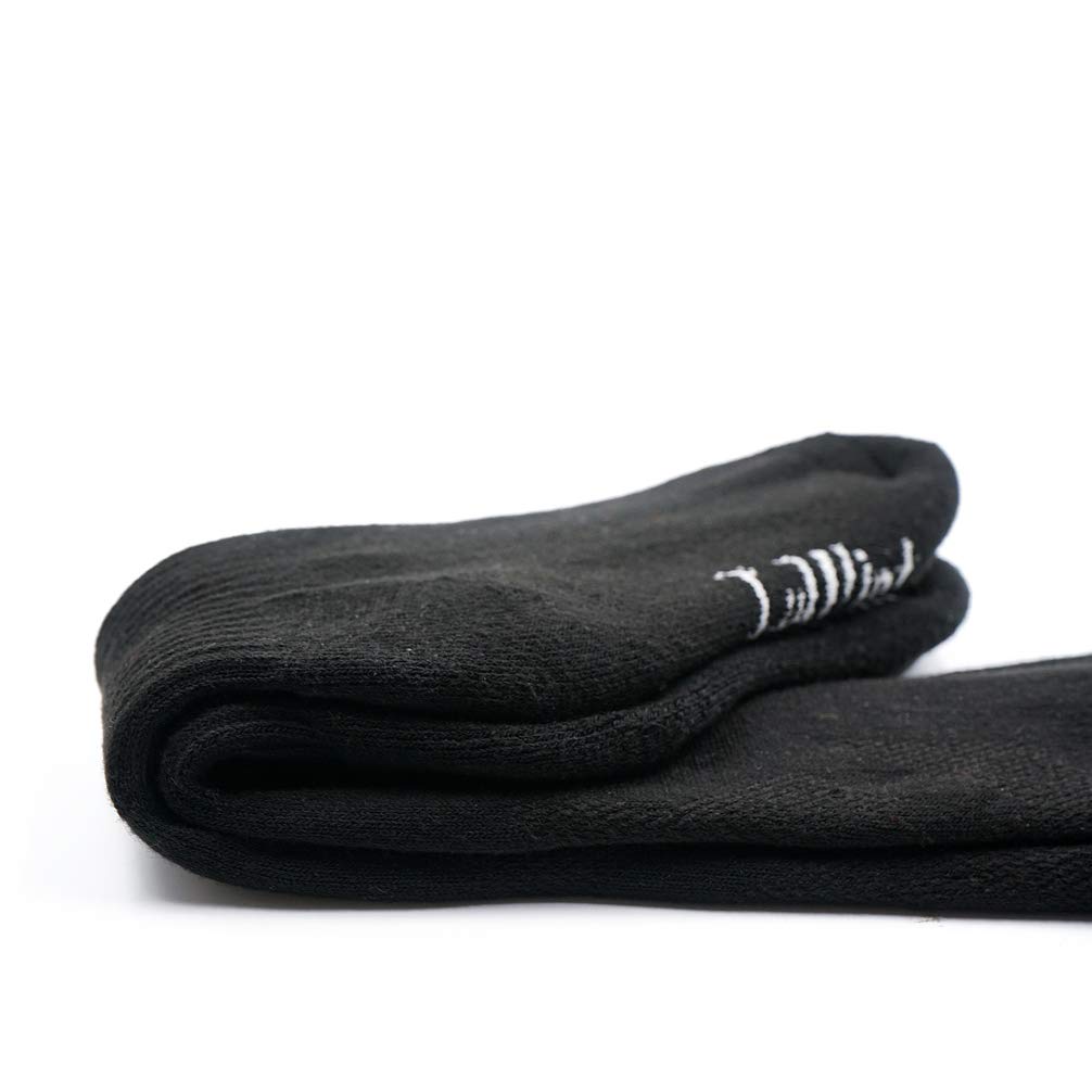 Luwint Striped Soccer Socks for Kids 6-10 Years - Cushioned Over-The-Calf Athletic Socks for Boys & Girls - Perfect for Soccer, Football, Running & Sports Training