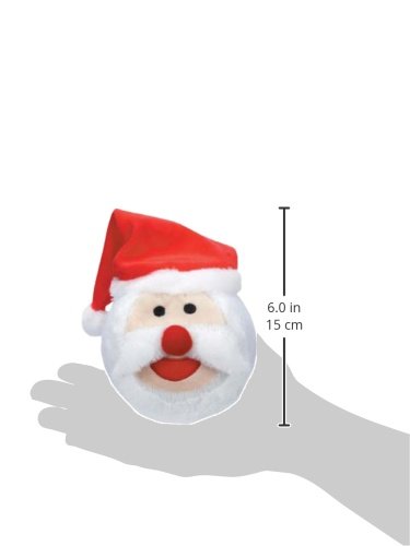 Snowball Gang Dog Toys - 5 Inch Christmas Santa Plush Chew Toy for Small & Medium Dogs - Perfect for Holiday Playtime & Gifts