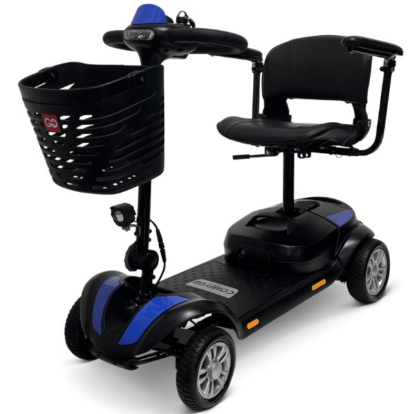 ComfyGo Z4 Lightweight Portable Mobility Scooter for Adults - Foldable Electric Scooter for Seniors & Disabled - Perfect for Travel, Shopping & Outdoor Activities
