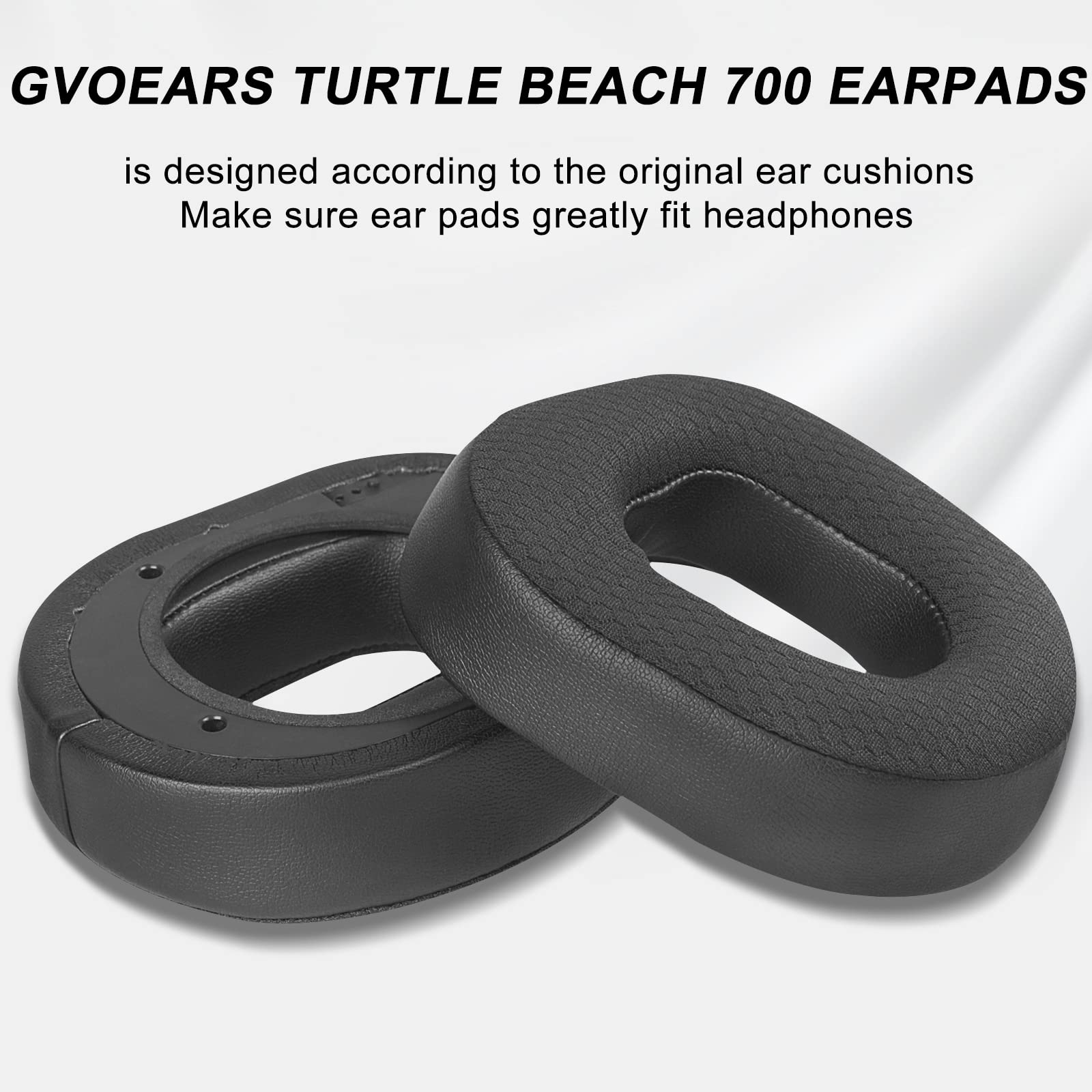 Premium Replacement Earpads for Turtle Beach Stealth 700 Gen 2 Headphones - Soft Memory Foam & Breathable Mesh Fabric Cushions - Compatible with Stealth 700 Gen 2 Wireless Gaming Headset - Perfect for Long Gaming Sessions & Home Office Use