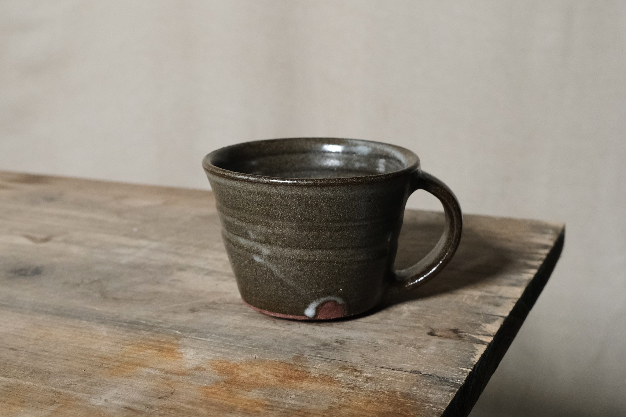 Handmade Earth Brown Ceramic Mug - Unique Hand Thrown Coffee Cup for Home, Office & Gifts | Perfect for Morning Coffee, Tea or Hot Chocolate
