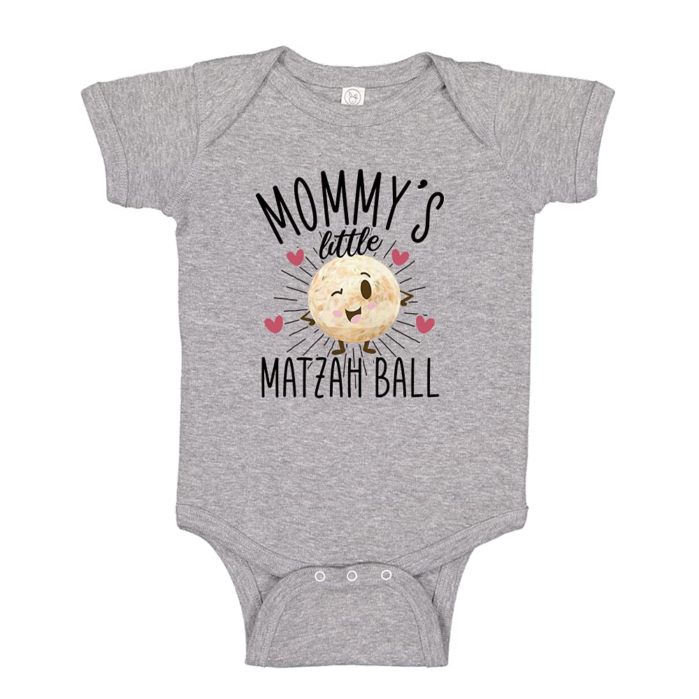 Mommy's Little Matzah Ball - Adorable Jewish Baby Bodysuit & Toddler T-Shirt - Cute Hebrew Clothing for Boys & Girls - Perfect for Hanukkah, Passover & Jewish Holidays