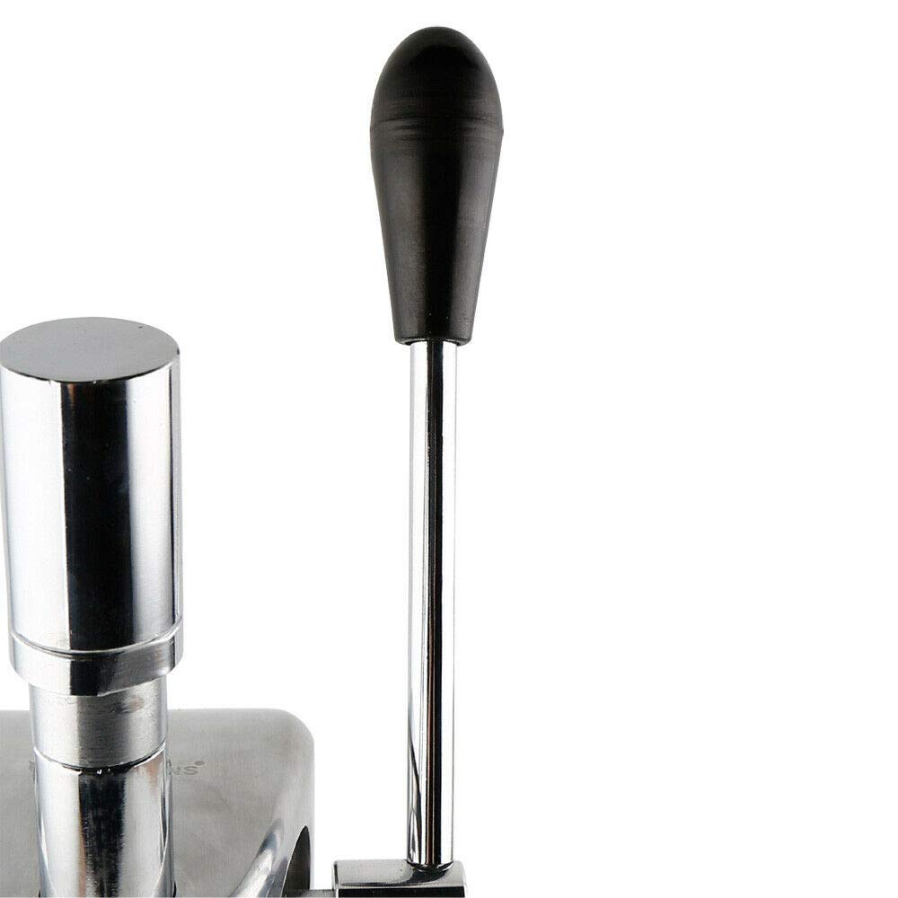 Premium 57.5mm Stainless Steel Manual Espresso Coffee Tamper - Professional Coffee Powder Press for Barista & Home Use - Perfect for Espresso Machines in Cafes & Kitchens
