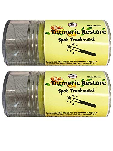Turmeric Spot Treatment Stick for Acne & Blemishes | Natural Turmeric Restore Formula | Habbie Beauty Supplies | Perfect for Daily Skincare & Travel