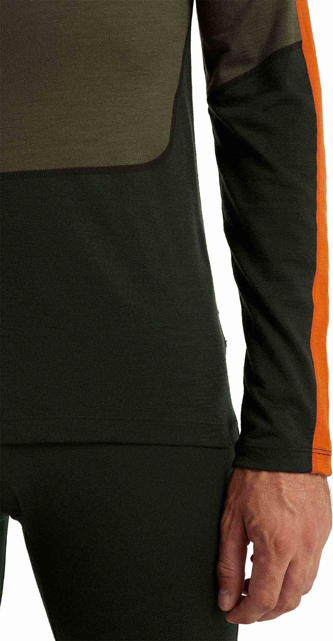 200 Sonebula Men's Long Sleeve Crewneck Base Layer Top - Thermal Underwear for Cold Weather, Hiking & Outdoor Activities