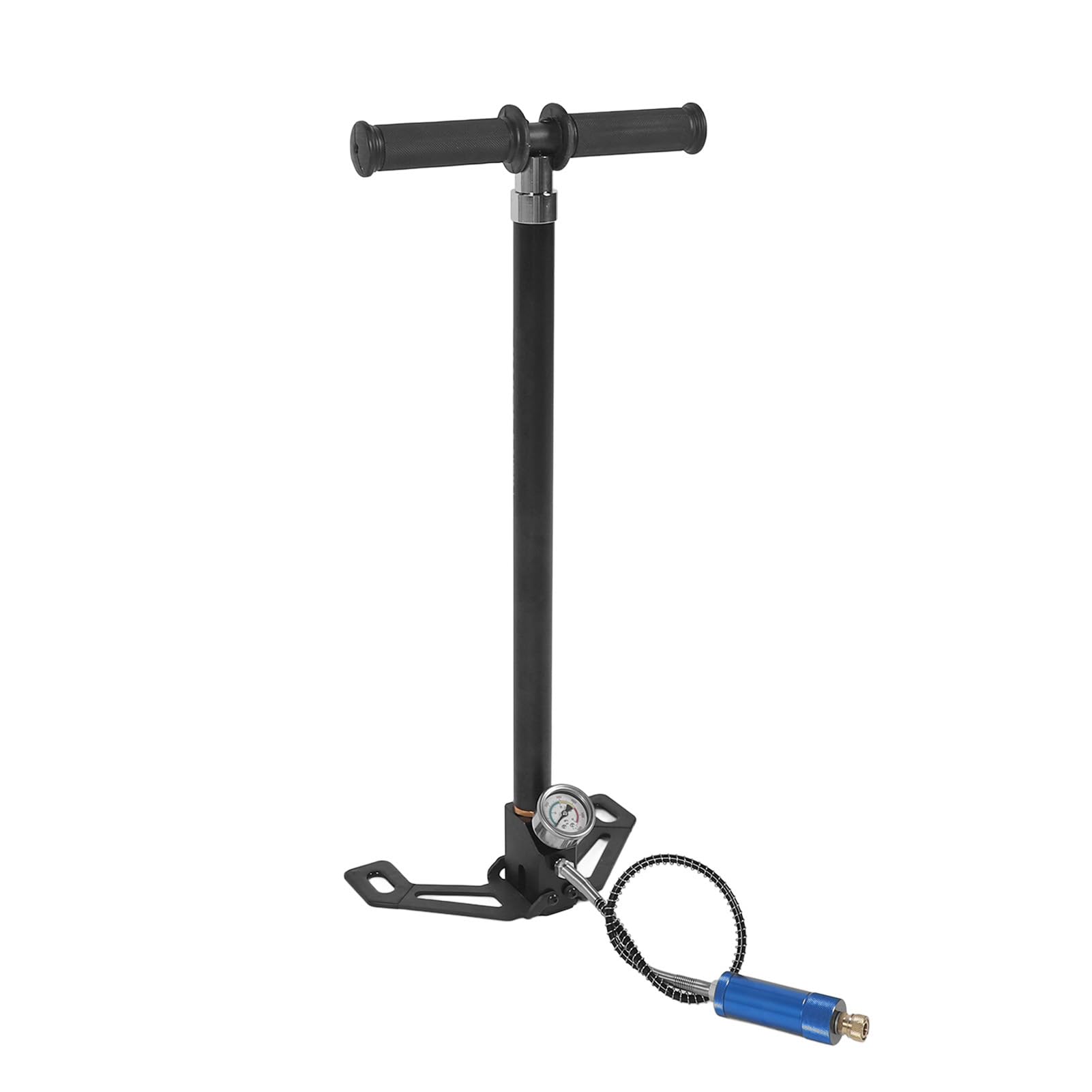 Portable 3000psi Oxygen Cylinder Air Pump - Stainless Steel & Aluminum Hand Pump for Breathing Training, Scuba Diving, Emergency Oxygen Supply & Medical Use