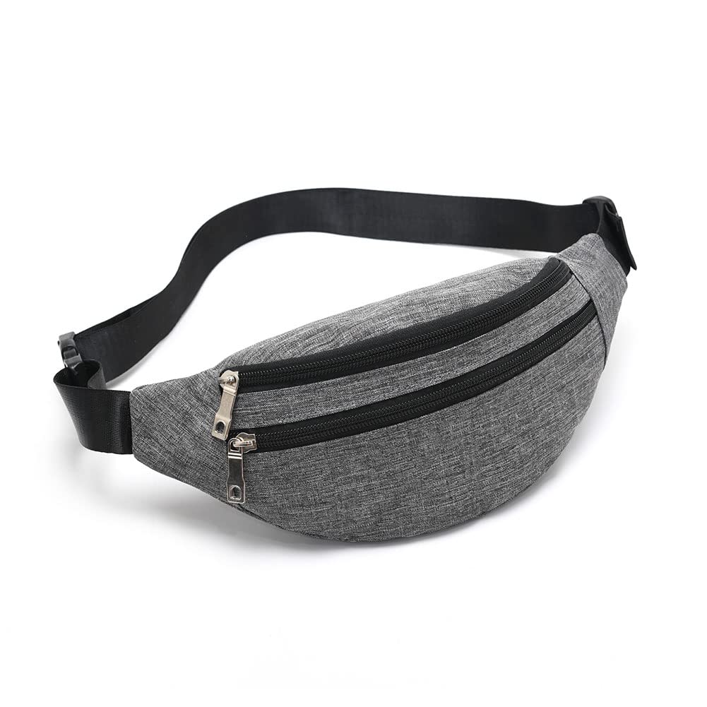 Stylish Unisex Fanny Pack - Adjustable Waist Bag for Running, Hiking & Travel - Perfect for Outdoor Adventures & Daily Use